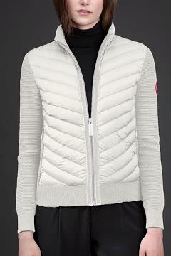 Chamarras Canada Goose Mujer Mexico - HyBridge Prendas De Punto Blancos YK3610895